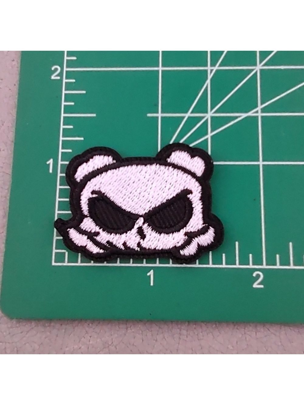 2/$10 Mini Skull Embroidered Patch - Picture 1 of 3
